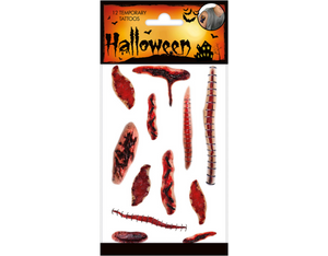 Halloween Tattoo Wonden