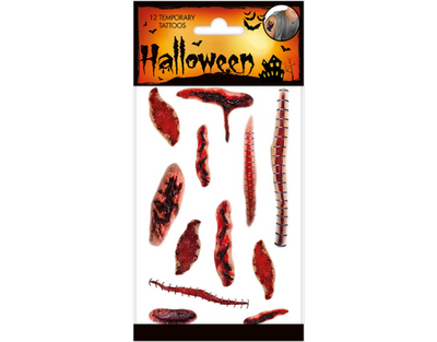 Halloween Tattoo Wonden