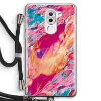 Pastel Echoes: Honor 6X Transparant Hoesje met koord