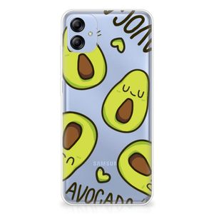 Samsung Galaxy A04e Telefoonhoesje met Naam Avocado Singing