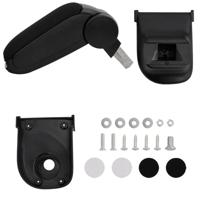 VidaXL Armsteun 15x35x(30-47) cm abs zwart