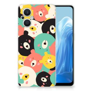 OPPO Reno8 Lite Telefoonhoesje met Naam Bears