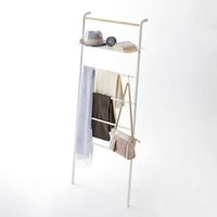 Yamazaki - Ladder Hanger Wide with Rack White