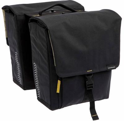 Newlooxs New looxs dubbele tas tulum afneembaar 32l rpet zwart