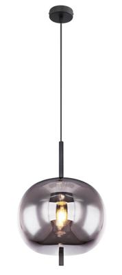 Globo HanglampBlacky zwart 1-lichts rond - 15345H1