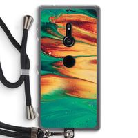 Green Inferno: Sony Xperia XZ2 Transparant Hoesje met koord