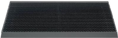 Hamat Outline deurmat buiten - Pure black - 50 x 80 cm
