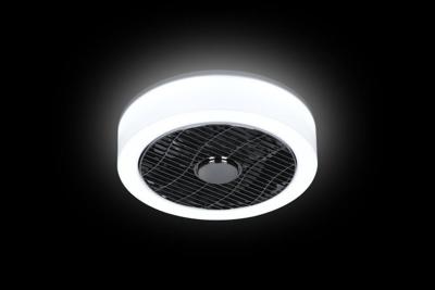 ETH Plafondventilator lampThe Fan 40cm - 2700-4000K wit met zwart - 05-9812-60
