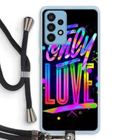 Only Love: Samsung Galaxy A52 Transparant Hoesje met koord