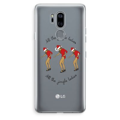 Jingle Ladies: LG G7 Thinq Transparant Hoesje