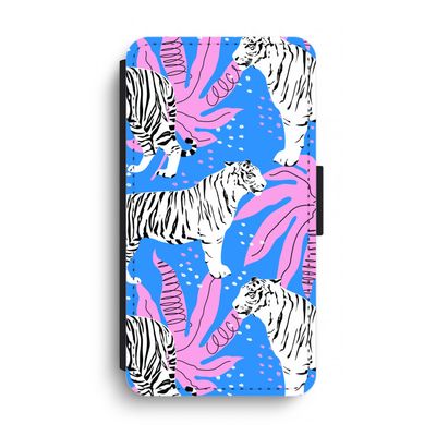 Tijger: iPhone XS Max Flip Hoesje
