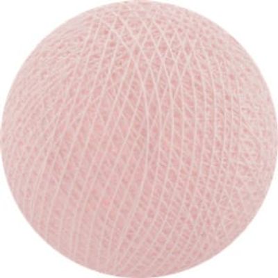 25 losse Cotton Ball's (Licht Roze)