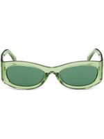 Ambush Eyewear lunettes de soleil Bernie à monture rectangulaire - Vert - thumbnail