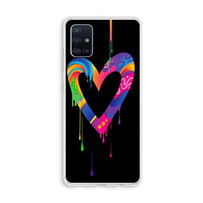 Melts My Heart: Galaxy A51 4G Transparant Hoesje