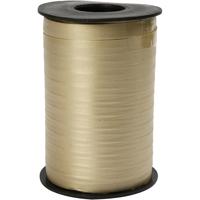 Creativ Company Cadeaulint, b: 10 mm, matt, goud, 250 m/ 1 rol