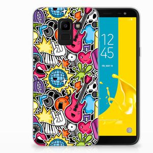 Samsung Galaxy J6 2018 Silicone Back Cover Punk Rock