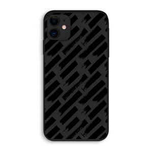 Zwarte vegen: iPhone 11 Biologisch afbreekbaar hoesje