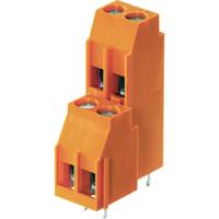 Weidmüller 1977500000 Dubbel niveau klem 4 mm² Aantal polen 12 Oranje 50 stuk(s)