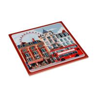 Placemat Versa London Kurk Keramisch 20 X 0,6 X 20 CM
