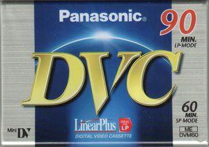 Panasonic AY-DVM60FE magnetische videoband Videocassette 90 min 1 stuk(s)
