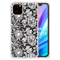 Apple iPhone 11 Pro Case Black Flowers