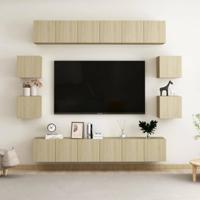 The Living Store Televisiekast TV-meubel - 60 x 30 x 30 cm - Sonoma eiken - thumbnail