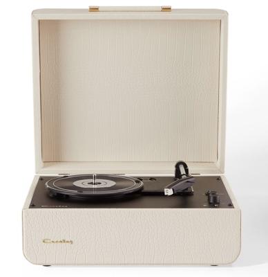 Crosley Mercury Platenspeler - Witte Croc - Bluetooth In & Uit | 16% korting
