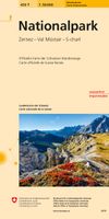 Wandelkaart 459T Nationalpark | Swisstopo