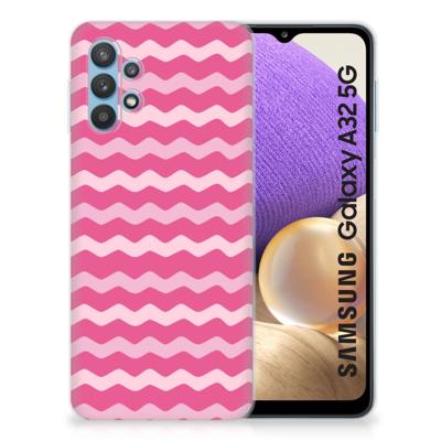 Samsung Galaxy A32 5G | TPU bumper | Waves Pink