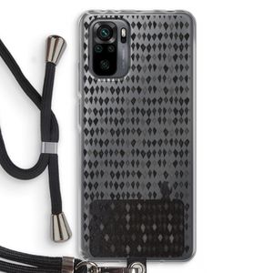 Crazy shapes: Xiaomi Redmi Note 10 Pro Transparant Hoesje met koord