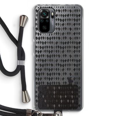 Crazy shapes: Xiaomi Redmi Note 10 Pro Transparant Hoesje met koord