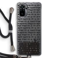 Crazy shapes: Xiaomi Redmi Note 10 Pro Transparant Hoesje met koord