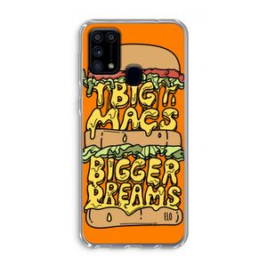 Big Macs Bigger Dreams: Samsung Galaxy M31 Transparant Hoesje