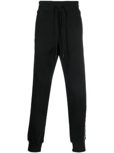 Versace Jeans Couture pantalon de jogging à bande logo - Noir