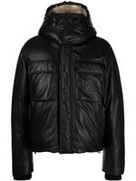 AMIRI doudoune en cuir - Noir