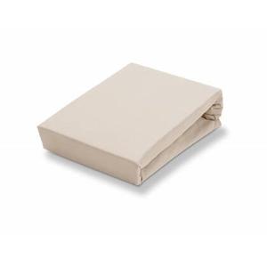 Jersey Soft Hoeslaken Stone | 220 cm x 140 cm | Beige | Jersey Soft