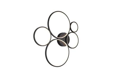 Trio Design plafondlampRondo 5-rings - 622610532