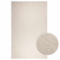 Vloerkleed ZIZUR room binnen en buiten 200x290 cm jute look