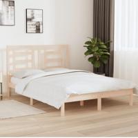 Bedframe zonder matras massief grenenhout 150x200 cm