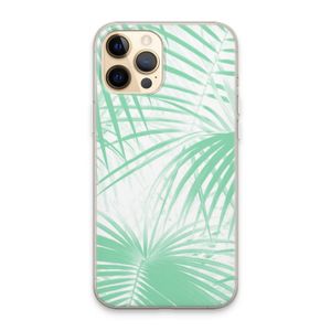 Palmbladeren: iPhone 13 Pro Max Transparant Hoesje