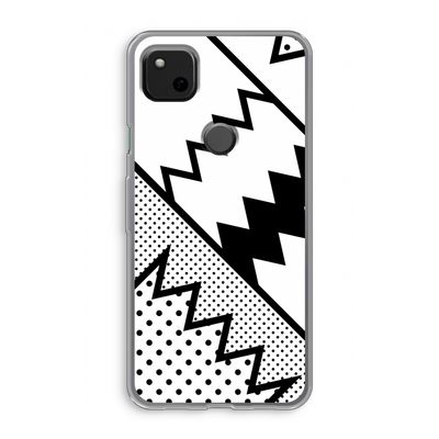 Pop Art #5: Google Pixel 4a Transparant Hoesje
