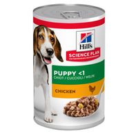 Hill&apos;s Puppy nat hondenvoer kip blik 2 trays (24 x 370 g)
