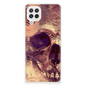 Silicone Back Case Samsung Galaxy A22 4G | M22 Skullhead