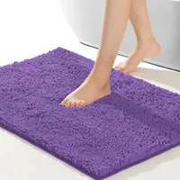 PlushPad Luxe Chenille Badmat - Antislip & Superzacht - Voor Ultiem Comfort in de Badkamer