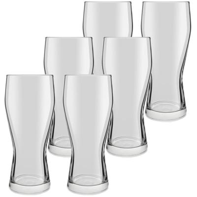 Royal Leerdam Bierglazen Mainz - 12x stuks - 400 ml - speciaal bier glazen
