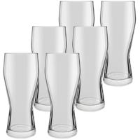 Royal Leerdam Bierglazen Mainz - 12x stuks - 400 ml - speciaal bier glazen