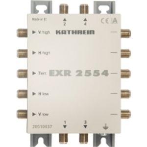 Kathrein EXR 2554 multischakelaar voor satelliet 5 ingang(en) 5 uitgang(en)