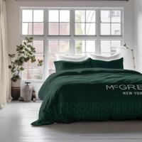 Dekbedovertrek McGregor Midtown Groen Tekst & Patroon 240x200 Cm McGregor - Dekbed-Discounter.nl