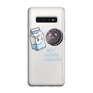 Best Friend Forever: Samsung Galaxy S10 4G Transparant Hoesje