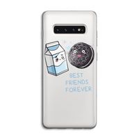 Best Friend Forever: Samsung Galaxy S10 4G Transparant Hoesje